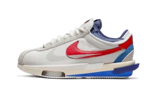 Nike Cortez 4.0 Sacai White University Red Blue