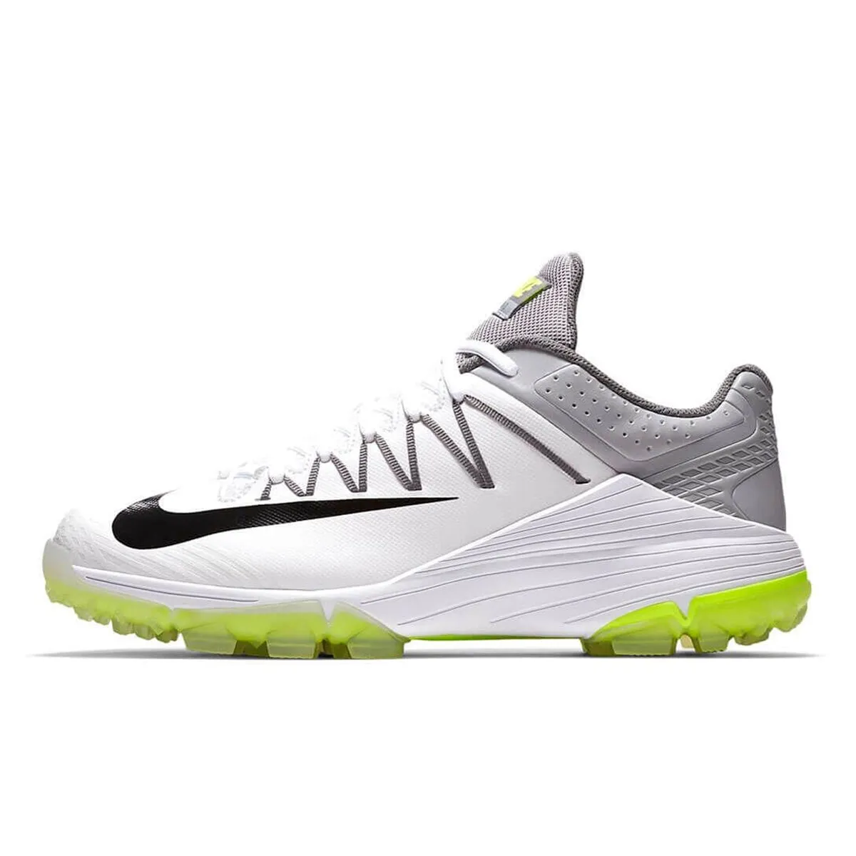 Nike Domain 2 Unisex White / Black - Wolf Grey Cricket Rubber Shoe