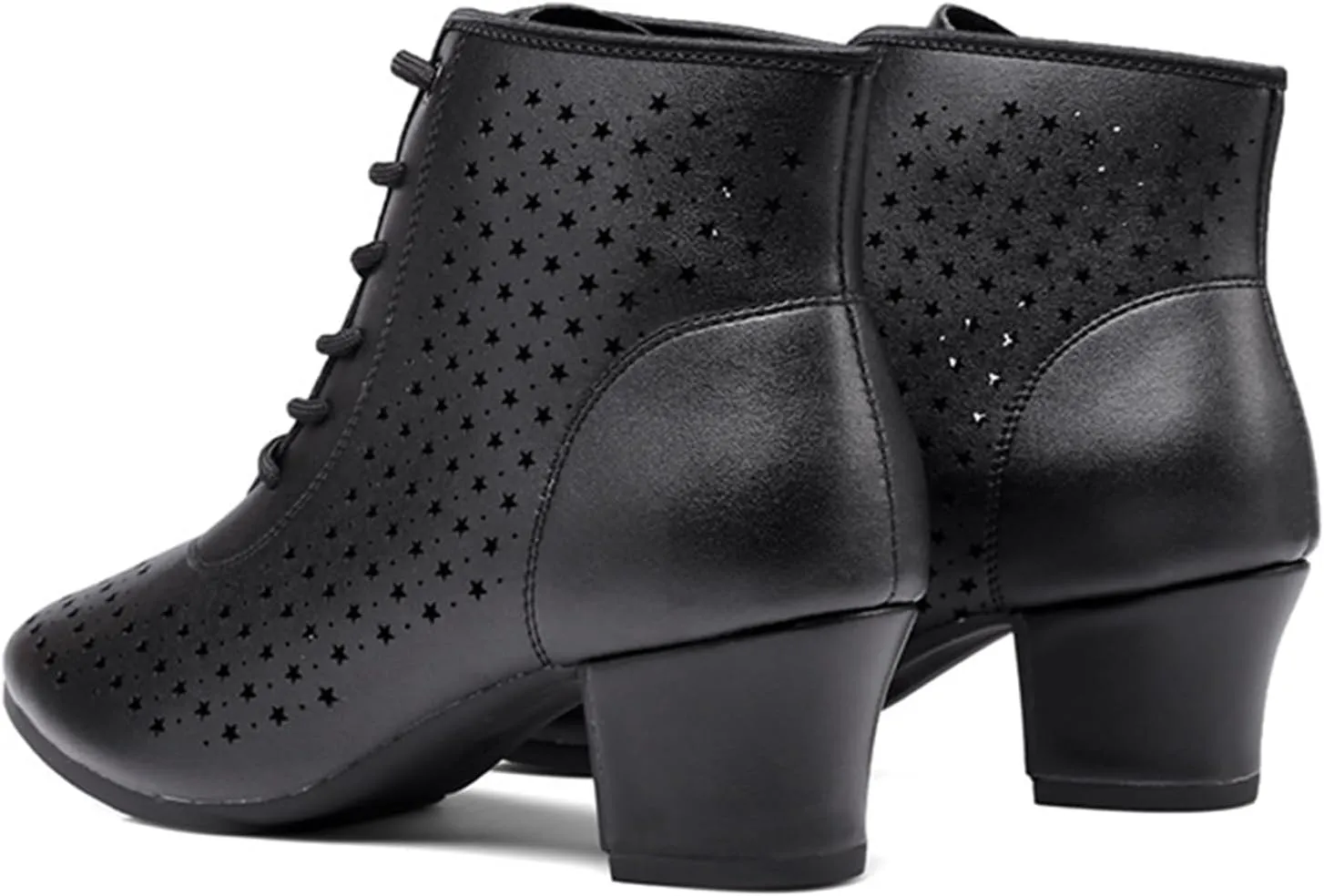 ONAIC Women's Dance Shoes Rubber Sole High Ballroom Salsa Dance Shoes Jazz Dancing Boots
