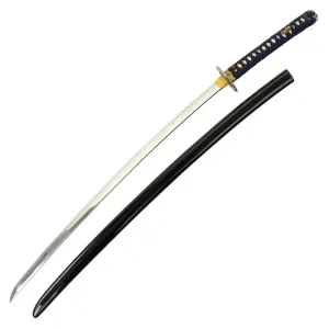 Original 16th Century Japanese Katana Samurai Sword with Ancient Handmade Fullered Blade