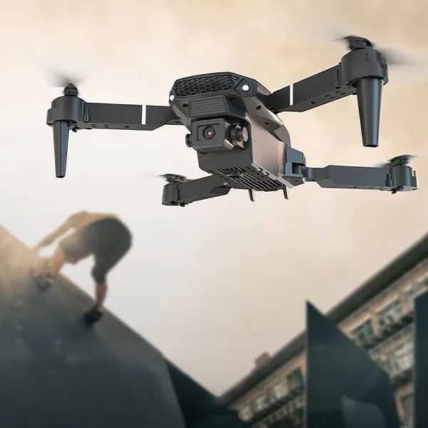 Outplay MetaDrone 4K Dual-Camera RC Drone with Case & Bonus Battery