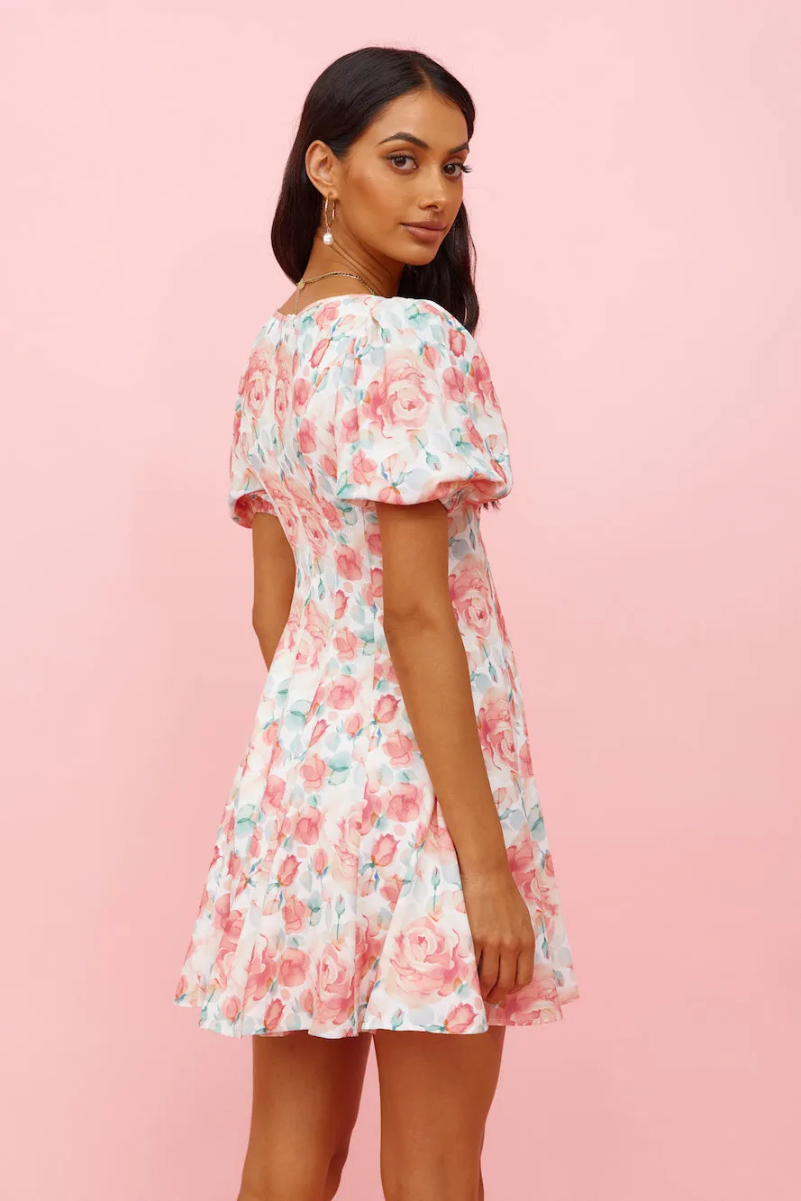 Over The Horizon Dress Pink