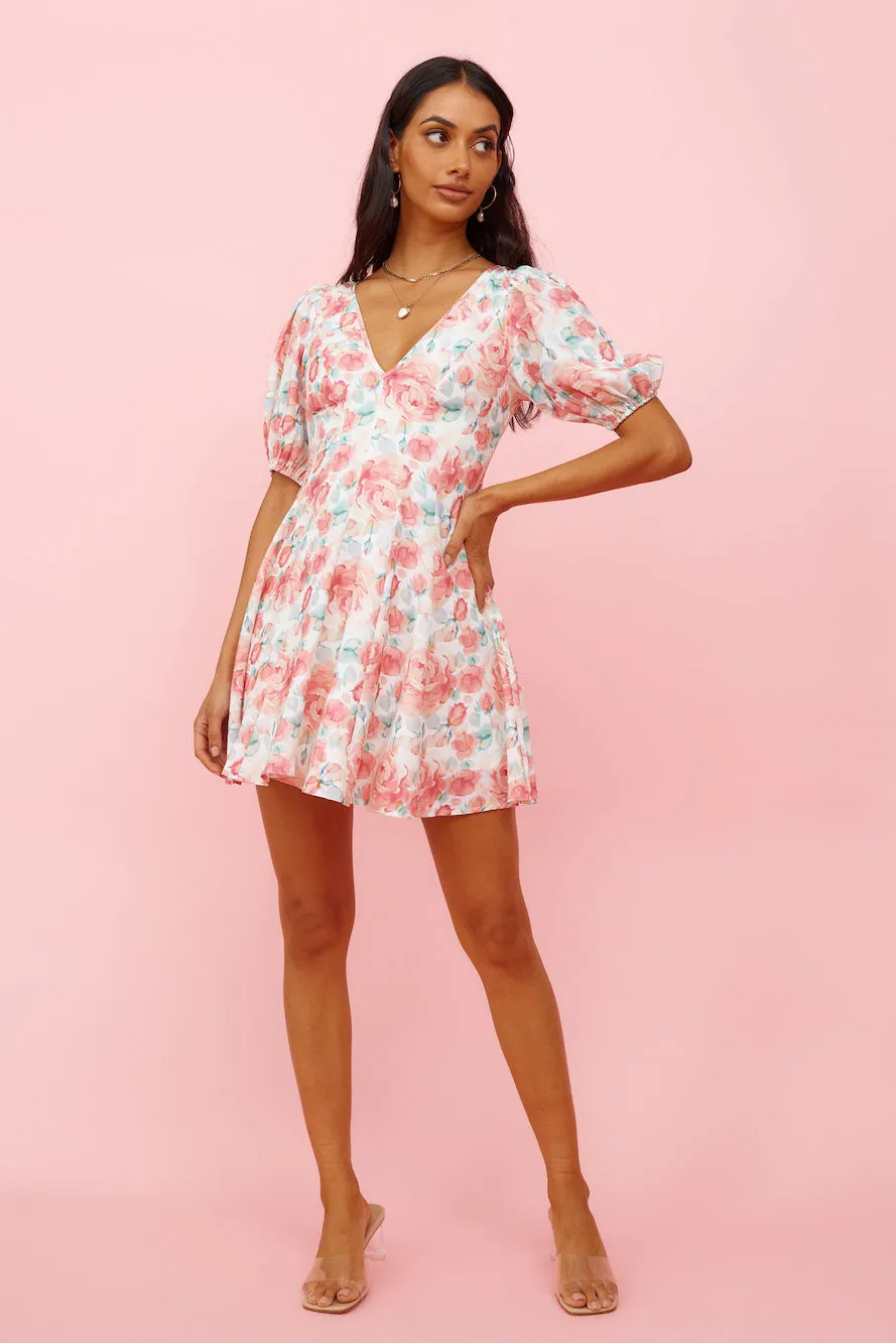 Over The Horizon Dress Pink