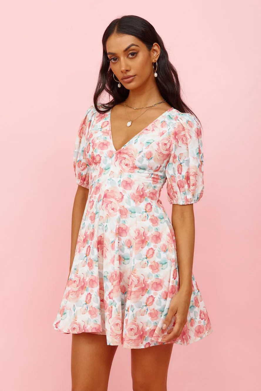 Over The Horizon Dress Pink