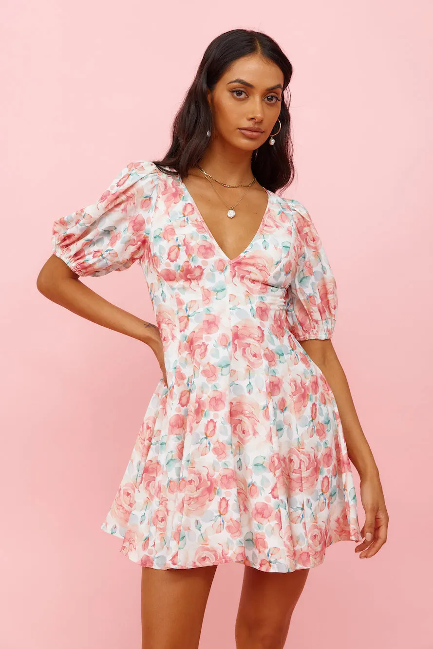 Over The Horizon Dress Pink