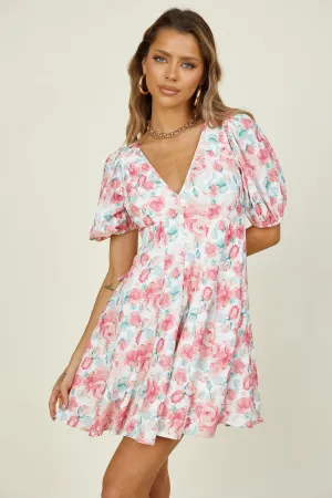 Over The Horizon Dress Pink
