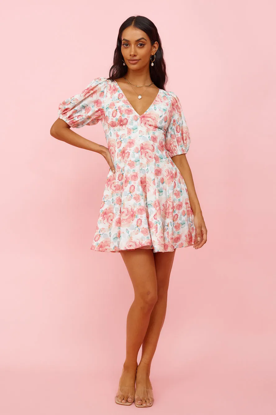 Over The Horizon Dress Pink