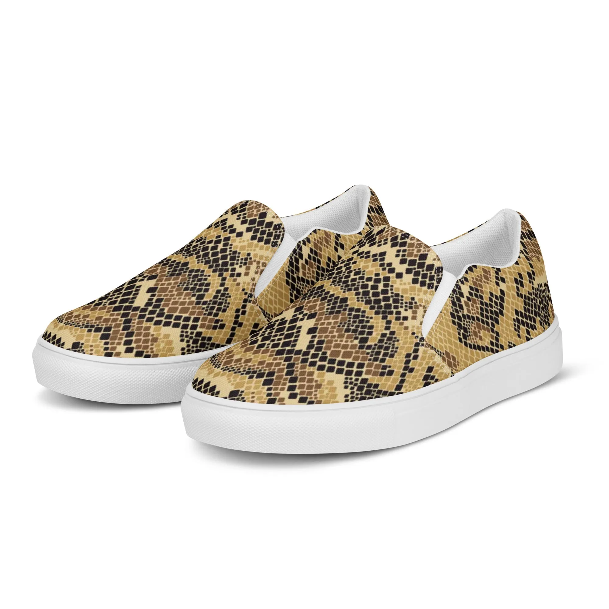 "The Mambas" Men’s Slip-on Canvas Shoes