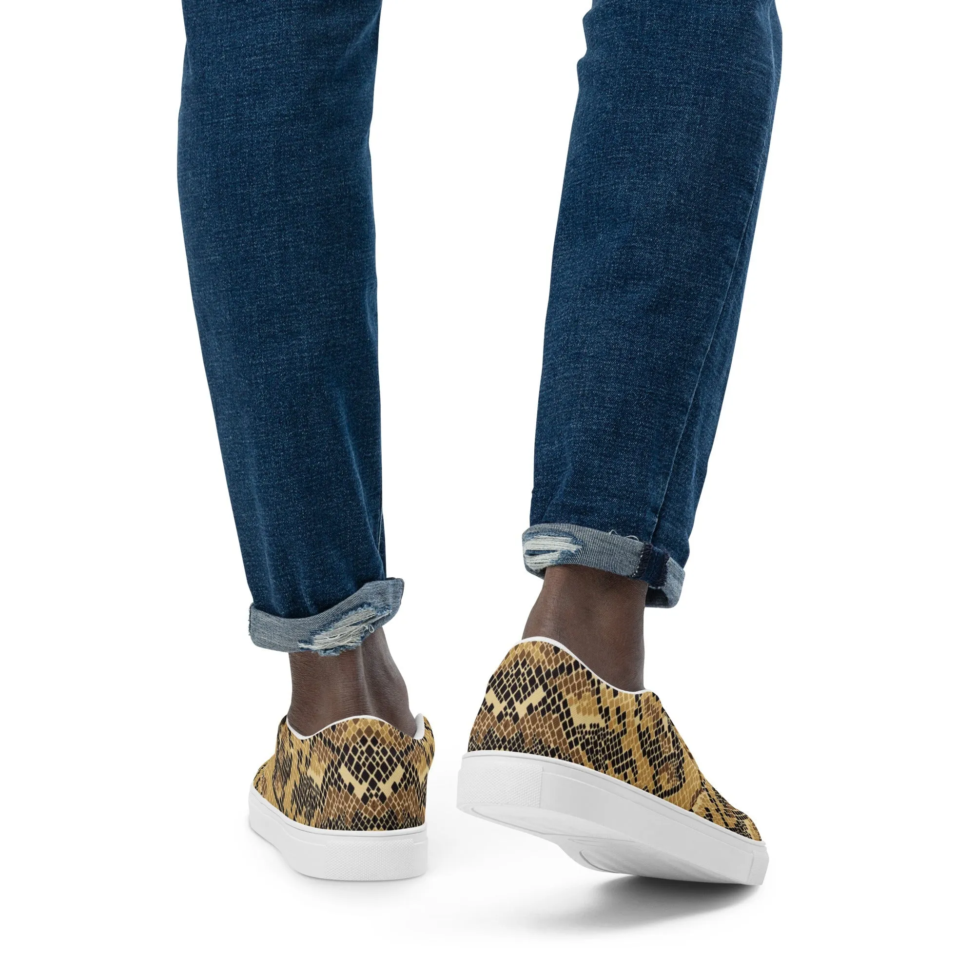 "The Mambas" Men’s Slip-on Canvas Shoes