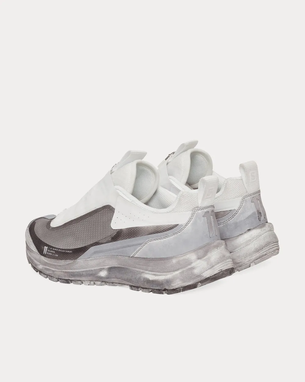 Saberi Bamba 2 Light Grey Low Top Sneakers
