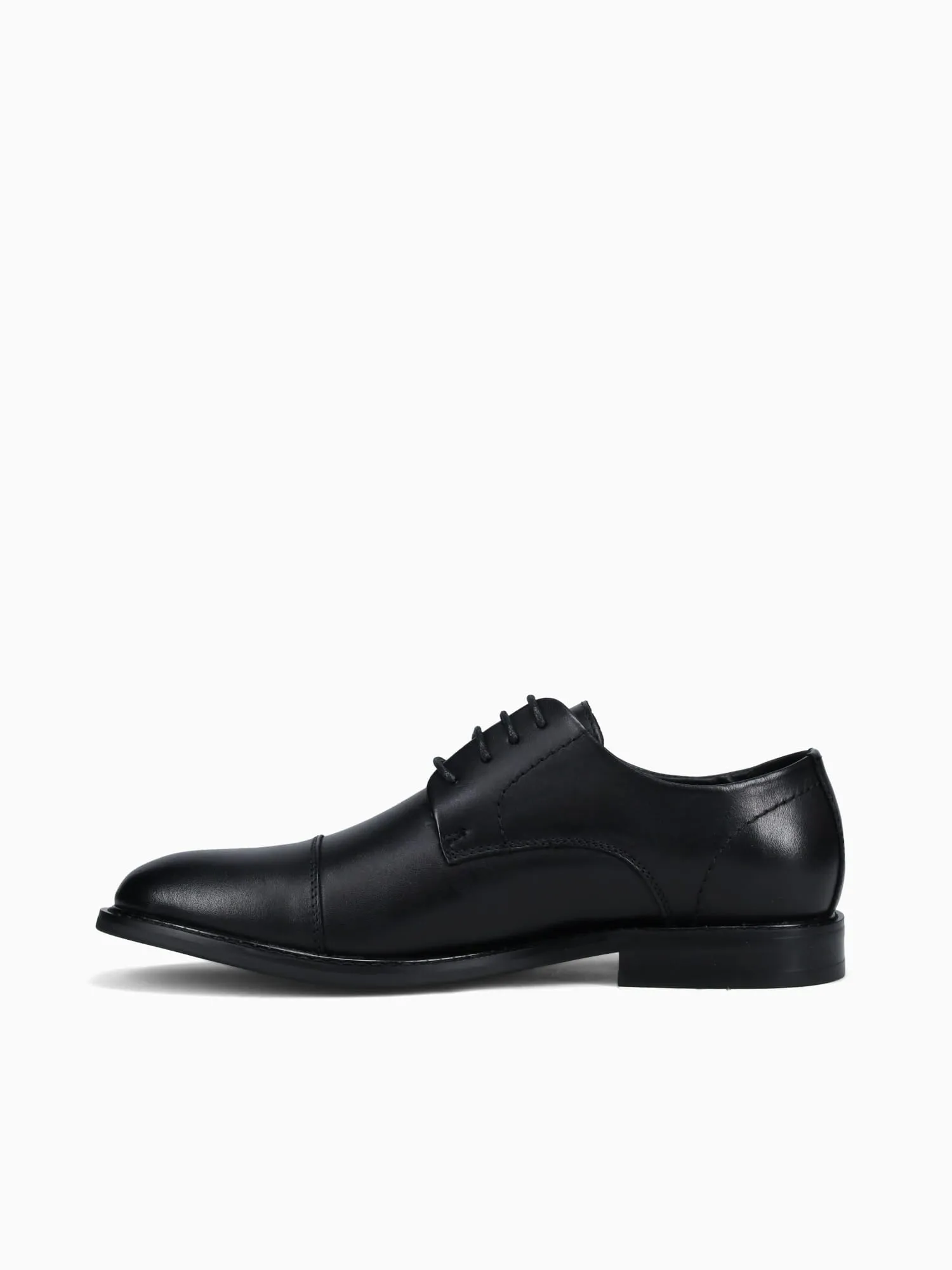 Sander Black Leather