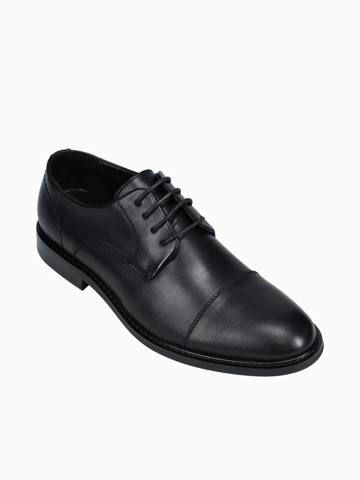 Sander Black Leather