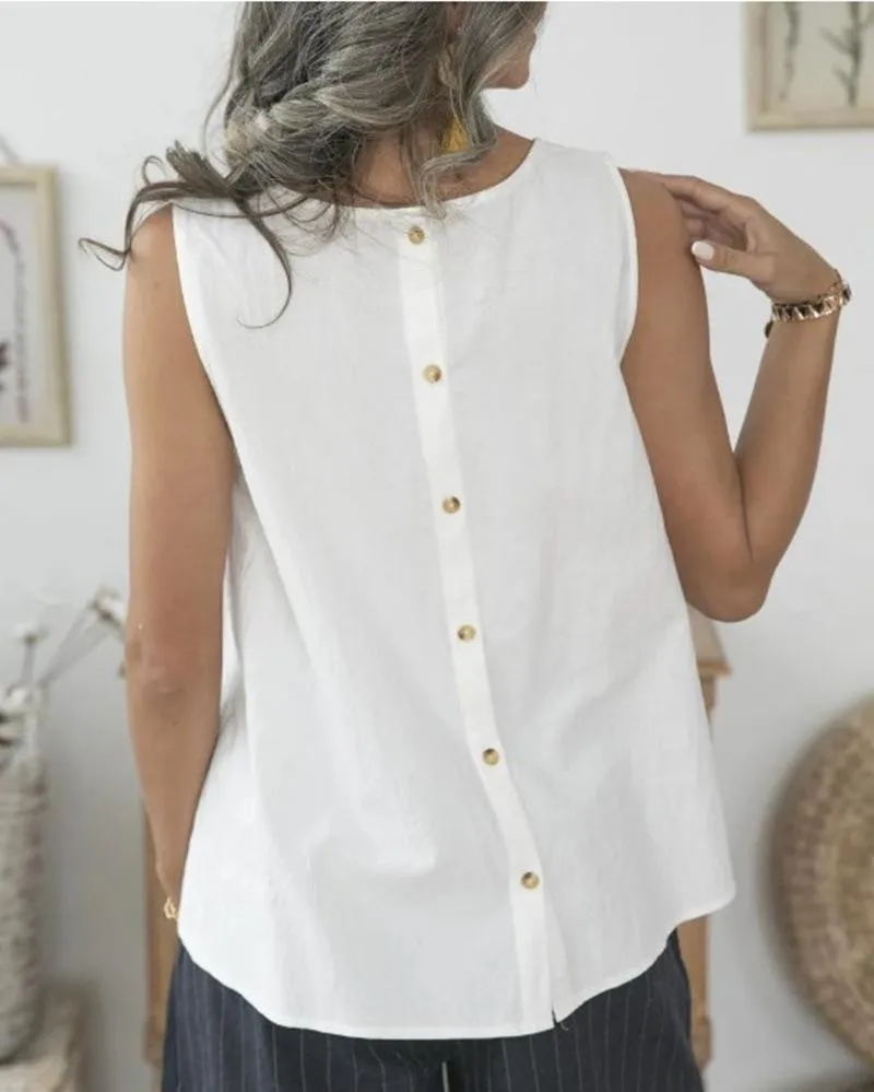 Sherry - Chic Sleeveless Top