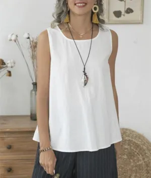 Sherry - Chic Sleeveless Top