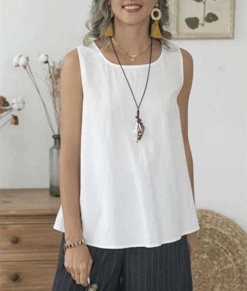 Sherry - Chic Sleeveless Top