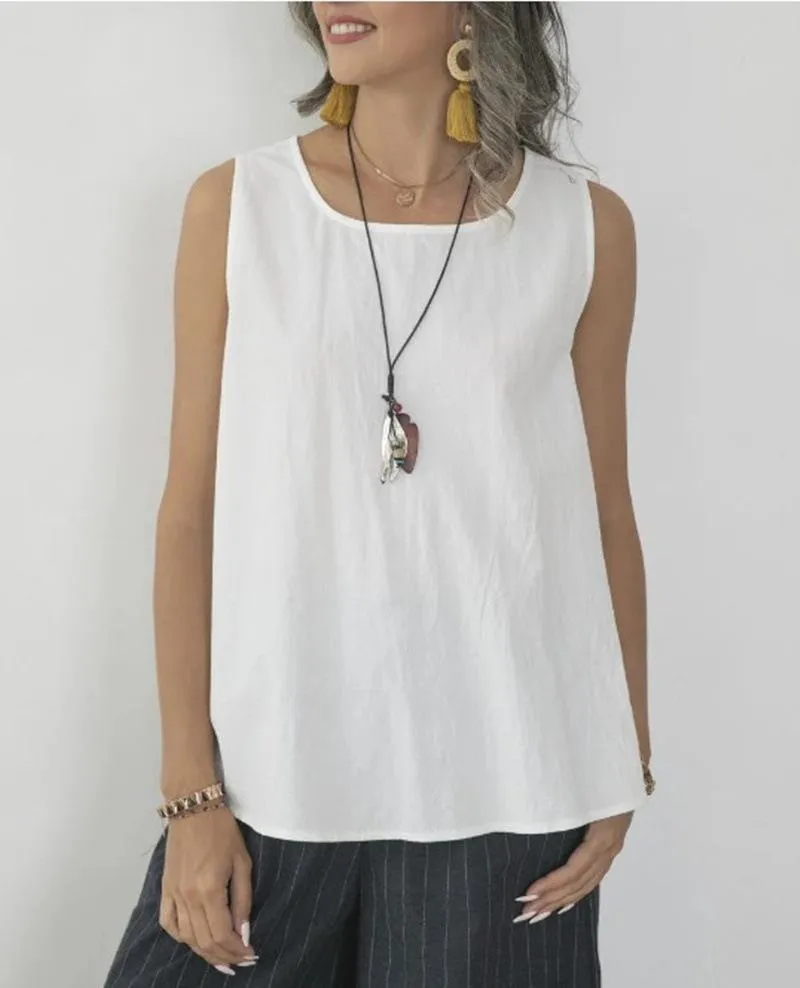 Sherry - Chic Sleeveless Top
