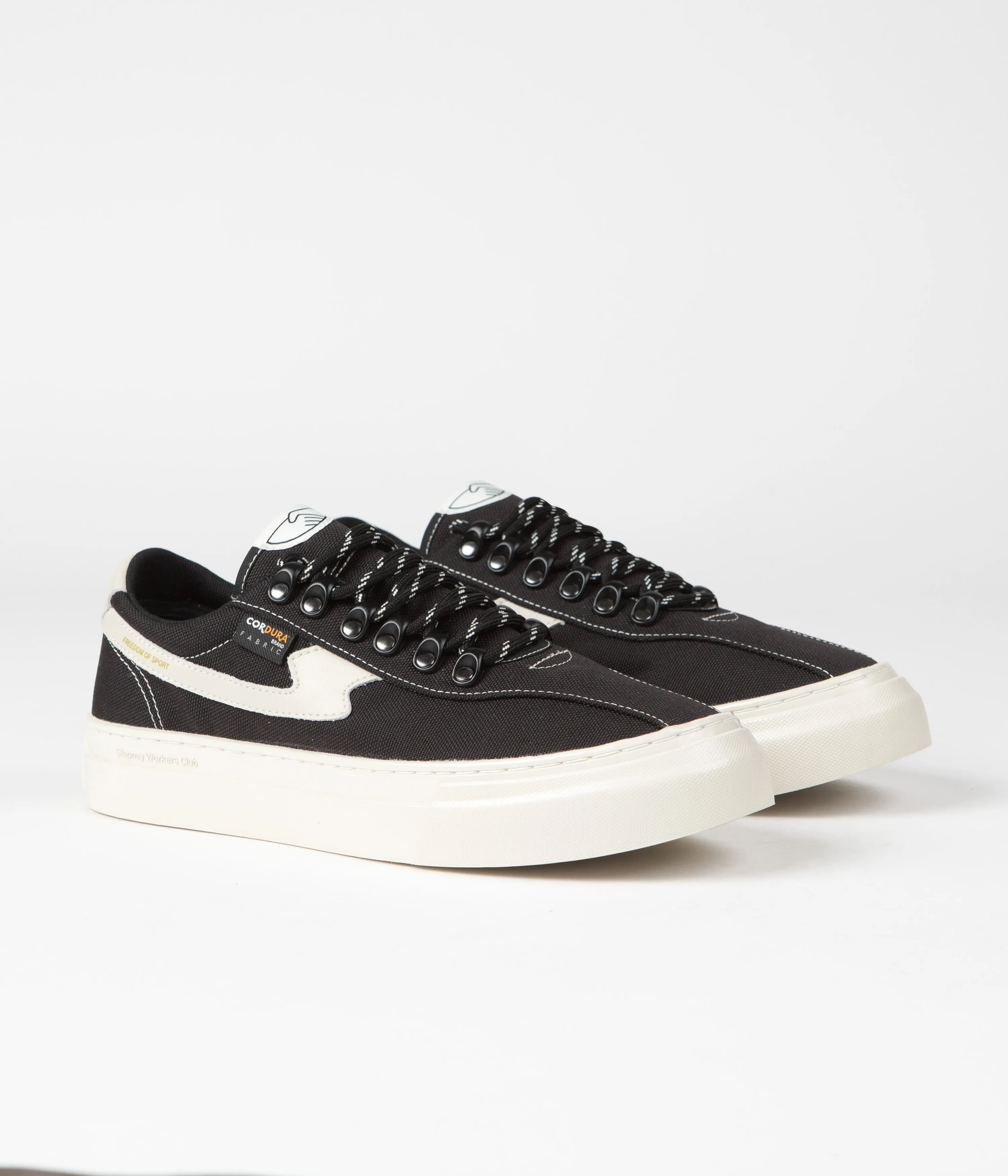 Stepney Workers Club Dellow S-Strike Cup Cordura Shoes - Black / Ecru