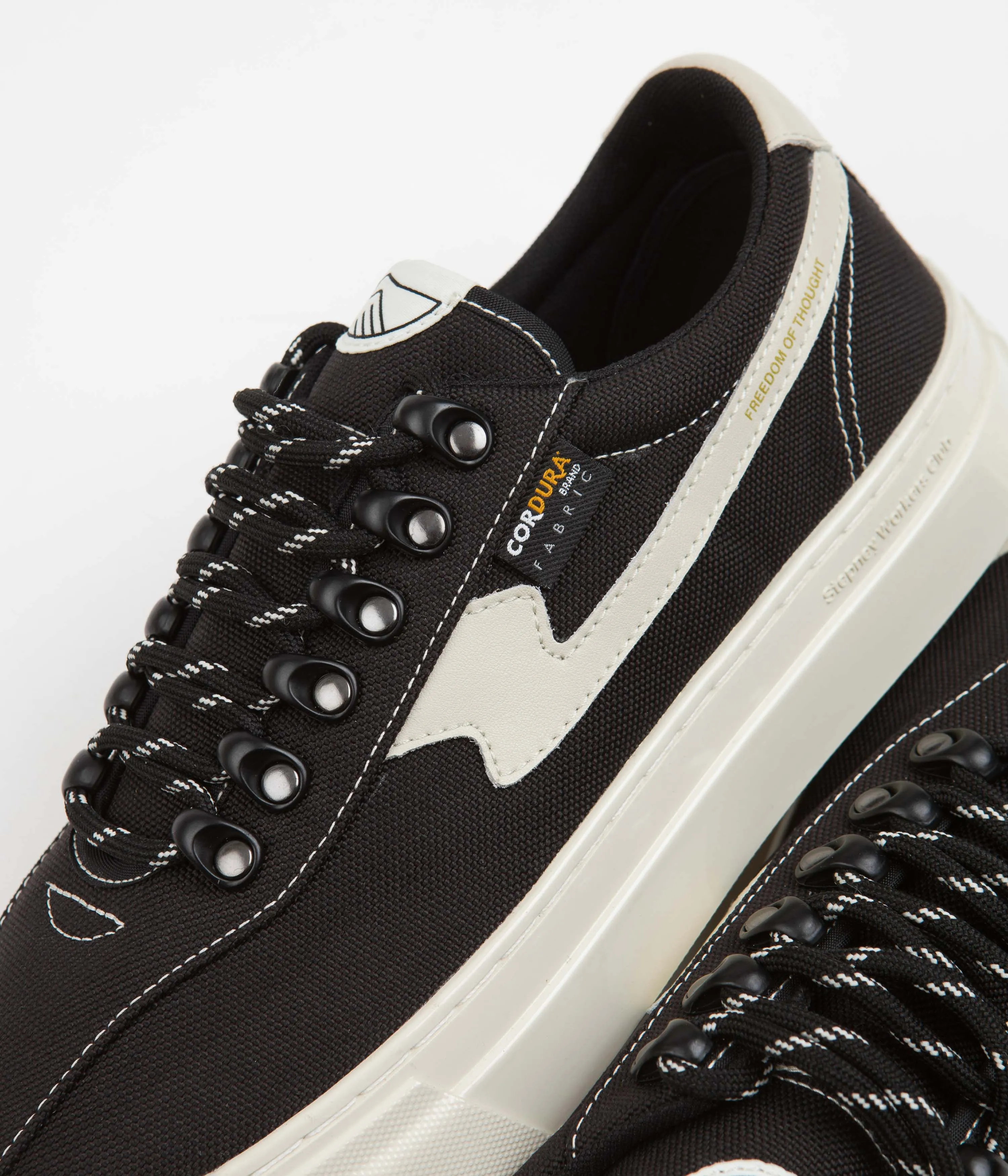Stepney Workers Club Dellow S-Strike Cup Cordura Shoes - Black / Ecru