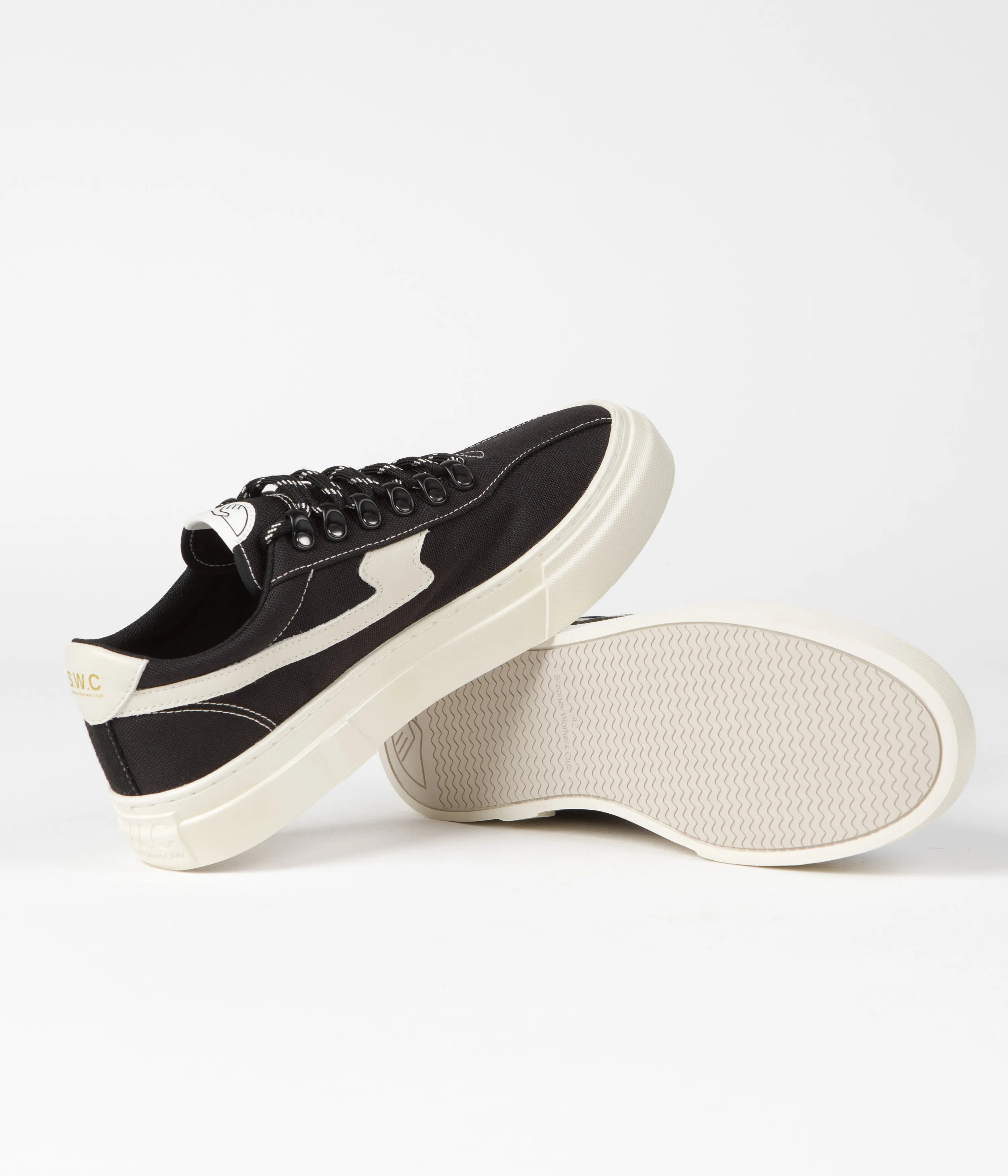 Stepney Workers Club Dellow S-Strike Cup Cordura Shoes - Black / Ecru