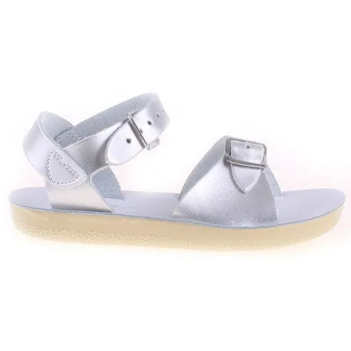 Surfer Salt Water Sandals - Silver