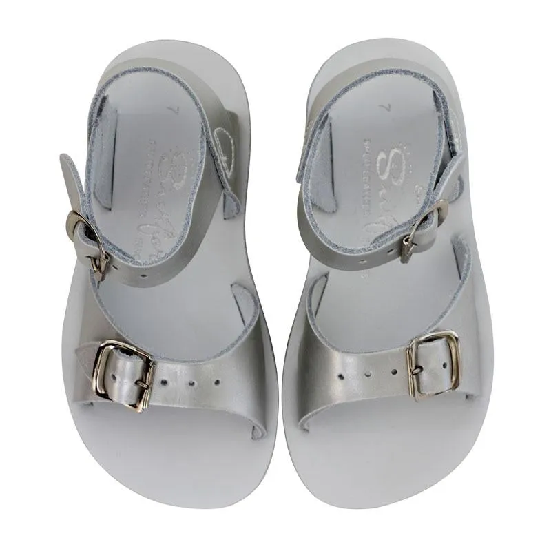 Surfer Salt Water Sandals - Silver