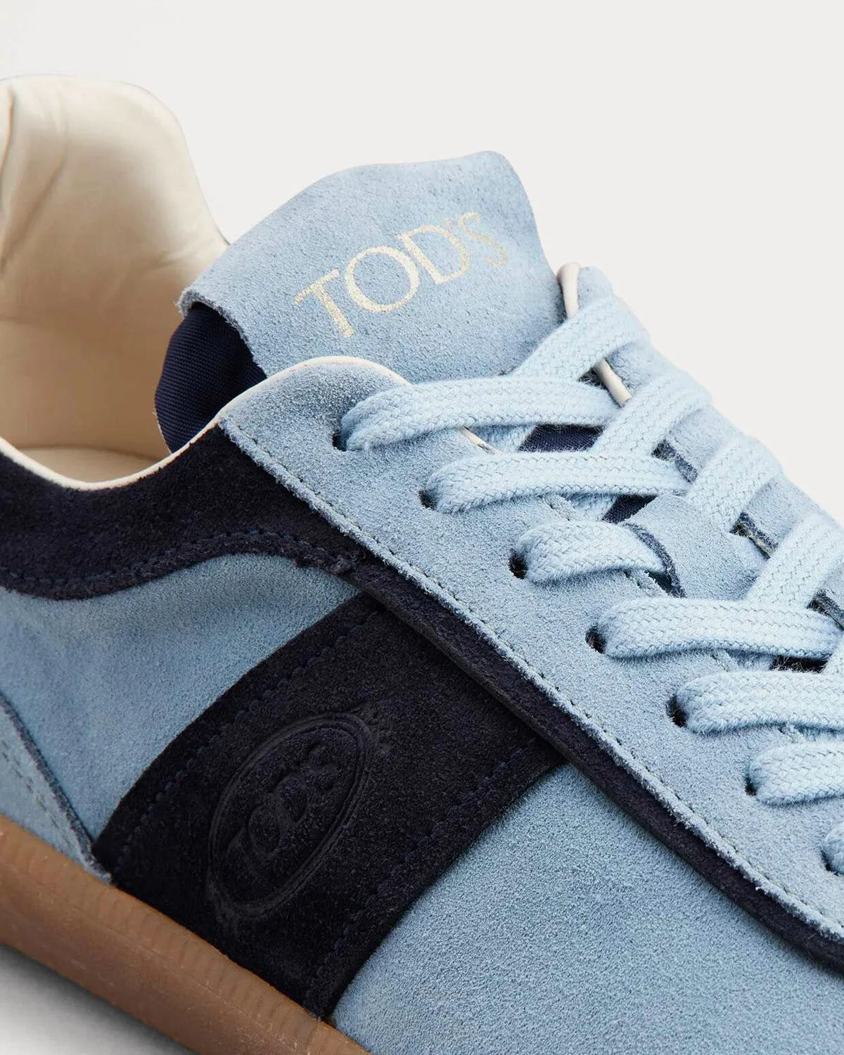 Tabs Suede Light Blue / Blue Low Top Sneakers
