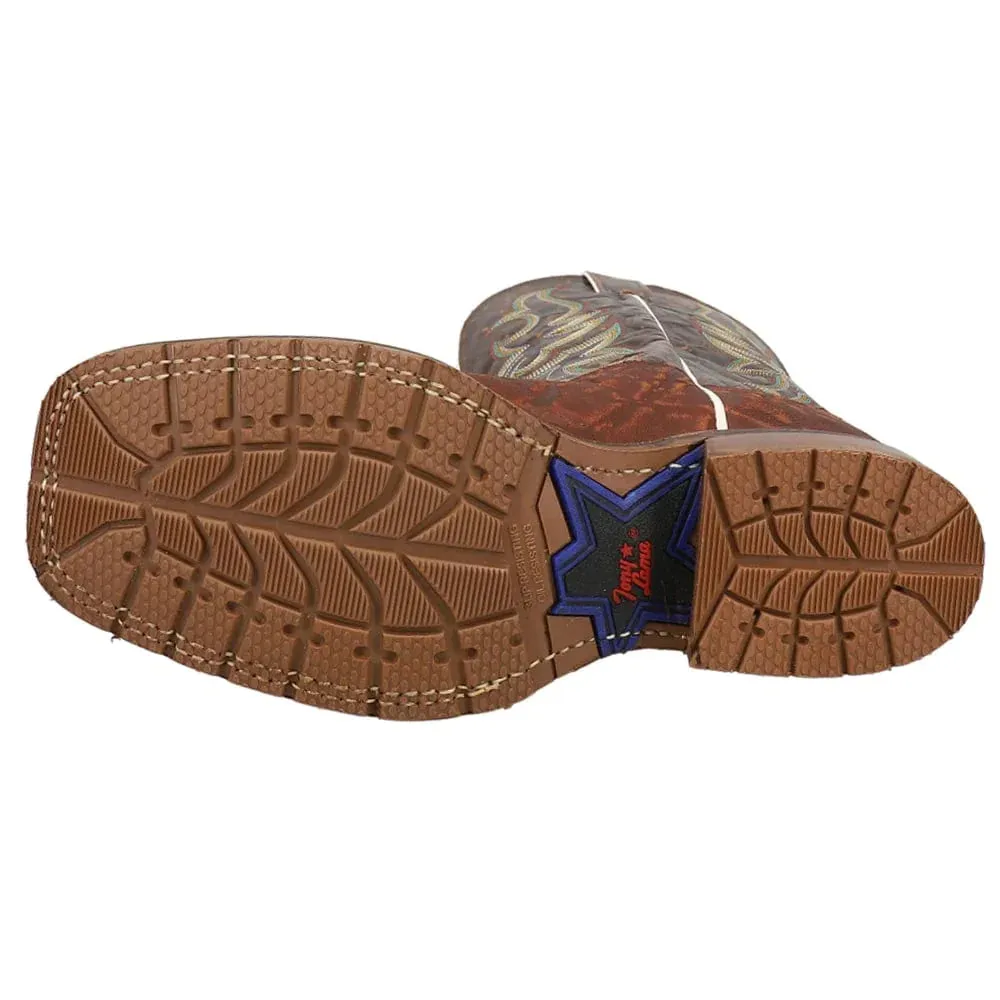 Tony Lama Comfort Performance Galen Square Toe Boot
