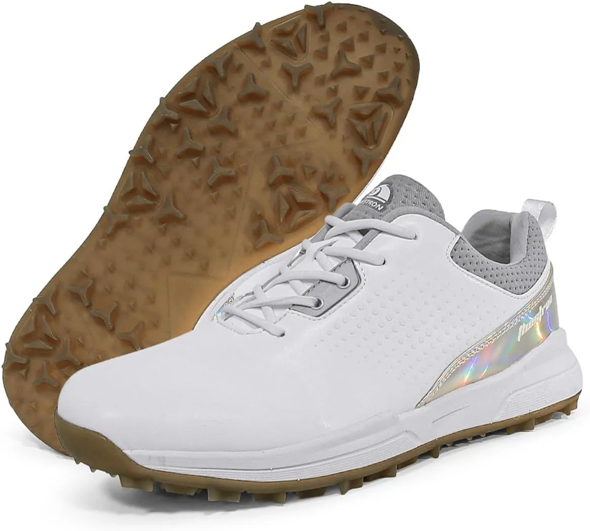 Waterproof Golf Shoes for Men Non-Slip Water-Resistant Lightweight Breathable Professional Outdoor Golfers Footwear