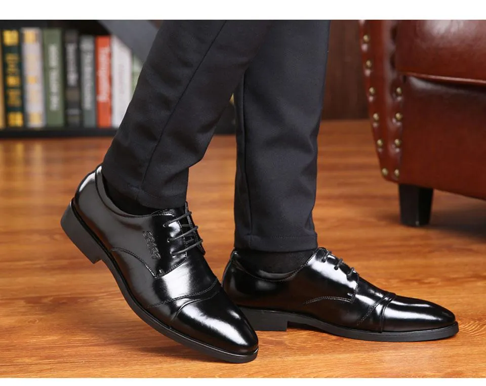 West Louis Oxfords Gentlemen Dress Leather Shoes