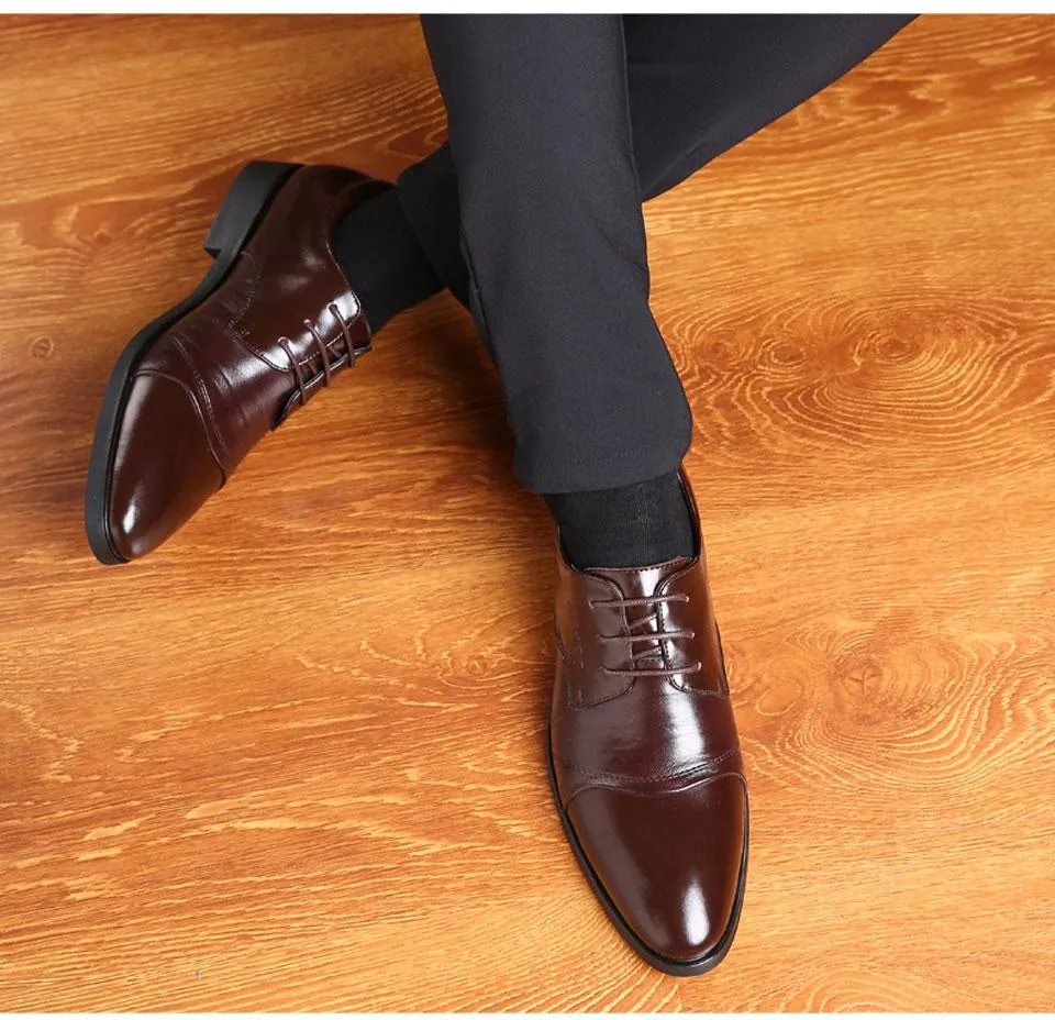 West Louis Oxfords Gentlemen Dress Leather Shoes