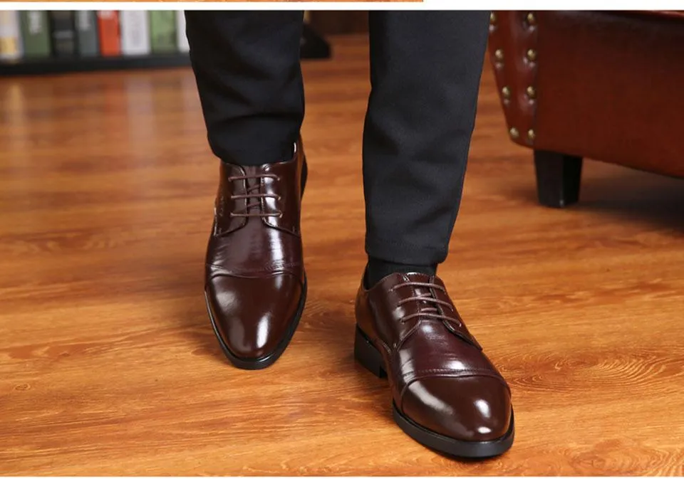 West Louis Oxfords Gentlemen Dress Leather Shoes