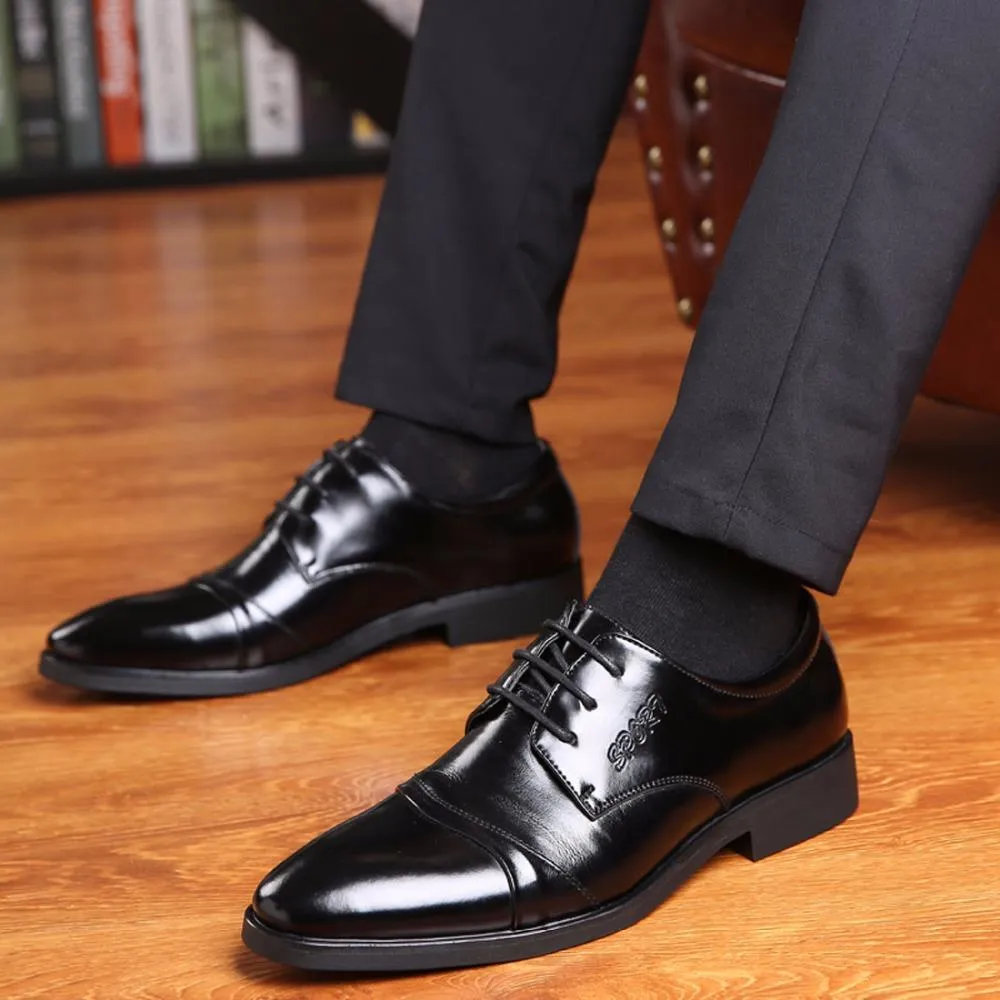 West Louis Oxfords Gentlemen Dress Leather Shoes