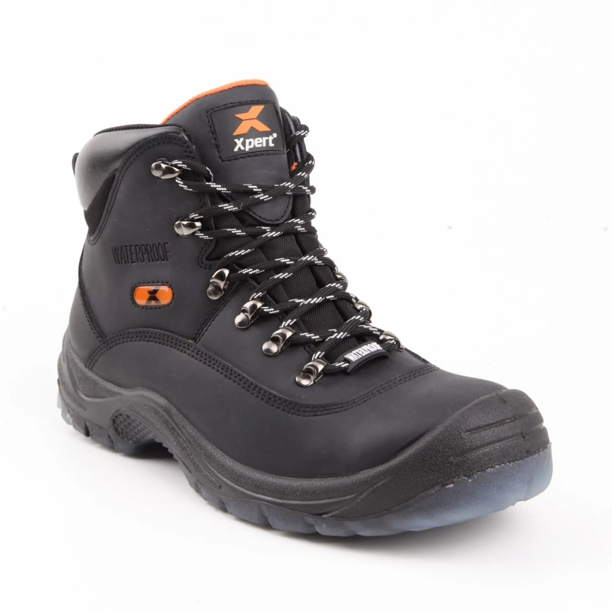 Xpert | Typhoon Waterproof S3 Safety Boot | Black